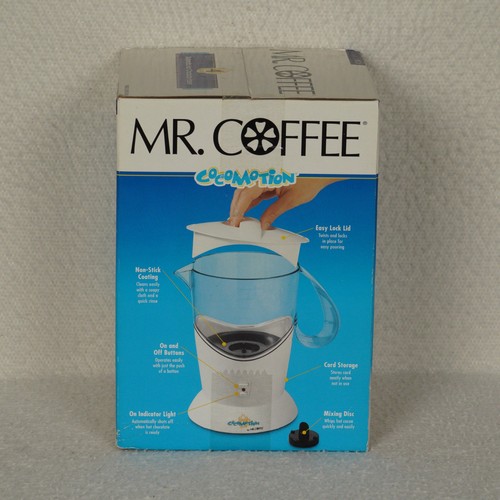 Mr. Coffee Cocomotion HC4 Automatic Hot Chocolate Maker Sealed Sunbeam 2002 - Picture 2 of 17