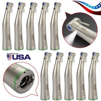 1-10 SANDENT Dental Surgical 20:1 Implant LED Fiber Optic Contra Angle Handpiece