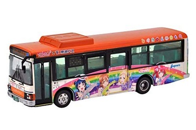 TOMYTEC Love Live! Sunshine!! 1/80 Tokai Bus Orange Shuttle Model JH032 New