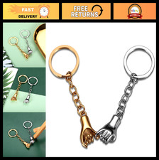 Pinky Promise Keychain Set - Couple Keychains for Him Her, Anniversary Gifts