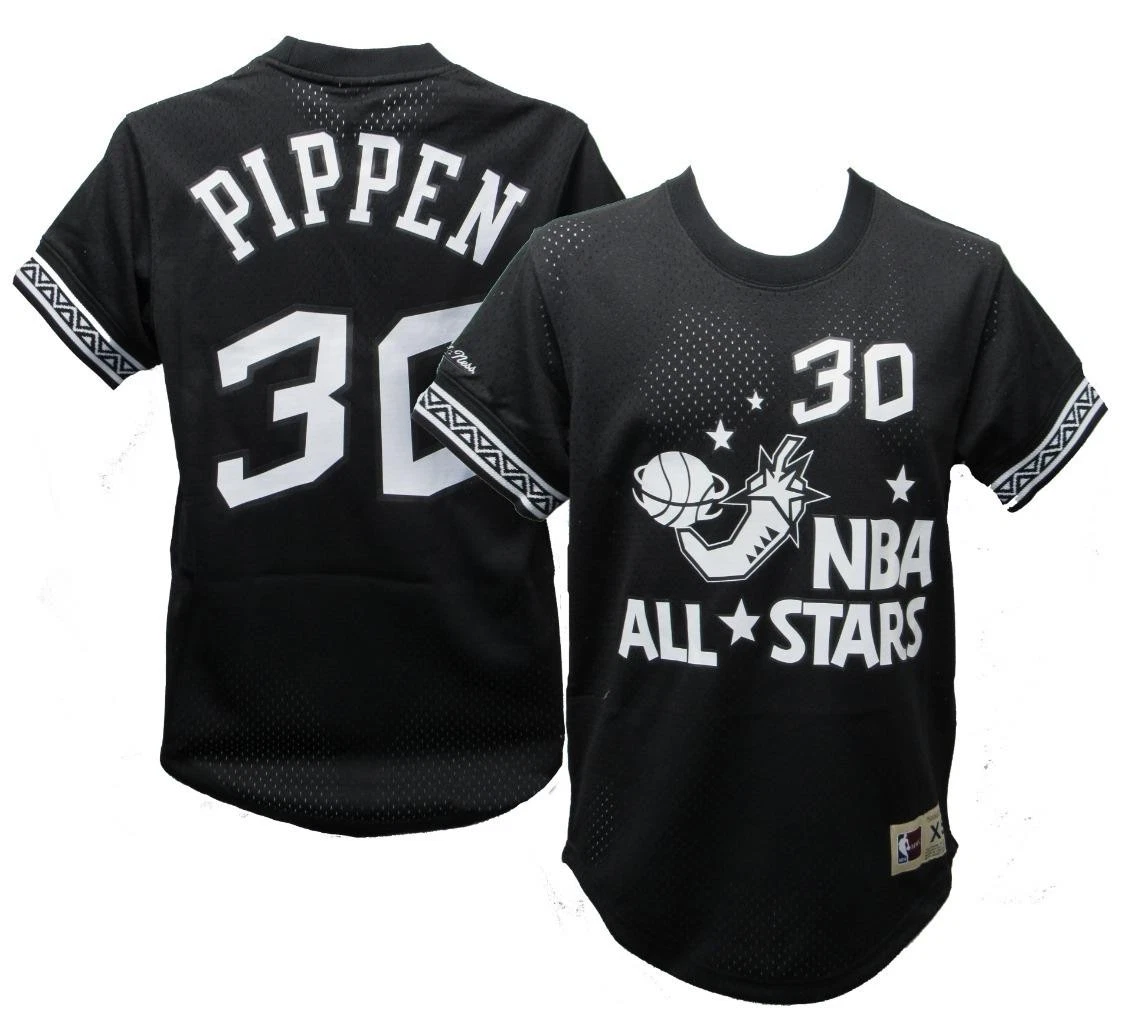 1996 All-Star #30 Scottie Pippen Bulls Mens XS-S-M Mitchell & Ness