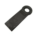 Weld On Towing Eye 16" (24 Ton Straight Heavy Duty Mild Steel Trailer Ring)