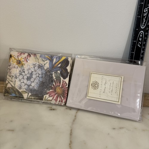 Anna Griffin 7 Cards and Envelopes Floral Print