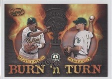 2002 Leaf Burn 'n Turn Miguel Tejada Mark Ellis #BT-10 0j6
