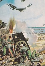 ARTIGLIERIA - 33° Gruppo Terni Medaglia d'Oro Folgore, Cartolina Militare Corfù