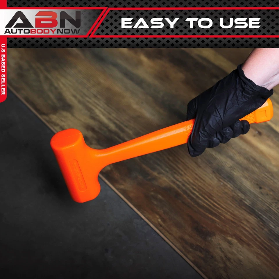 Mazo de 1 libra ABN Dead Blow Hammer con revestimiento de goma que no estropea Foto 4 de 4