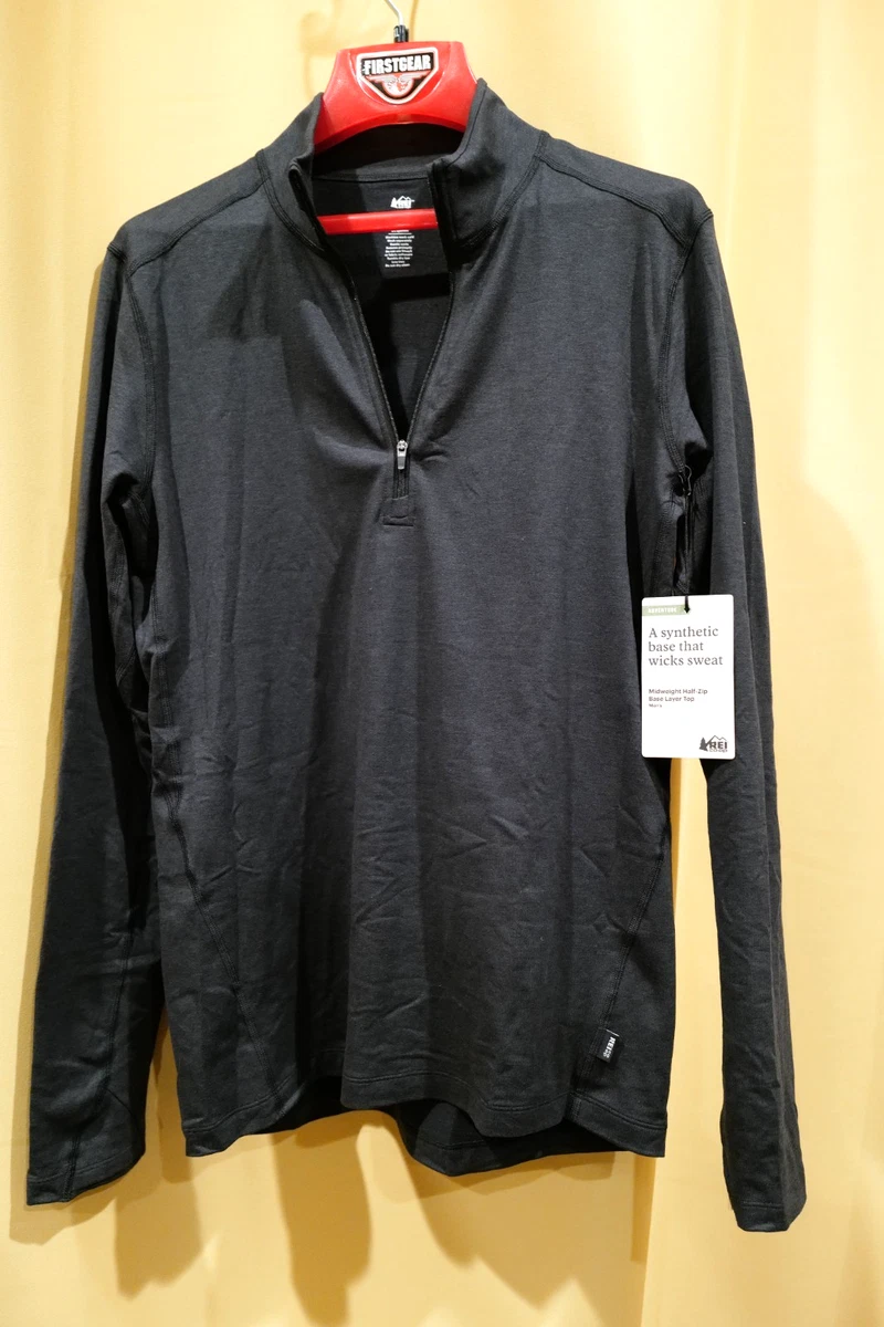 Haut zip manches longues Homme Odlo MID LAYER 1/2 ZIP BERRA Noir Sport