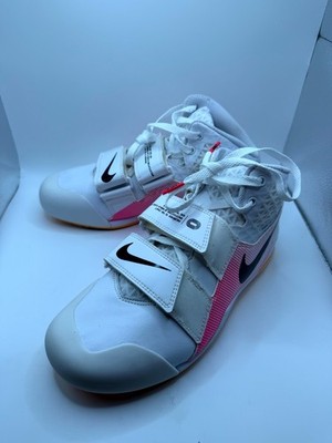 Nike Zoom Javelin Elite 3 AJ8119-101 Mens 9.5 White Pink Track & Field Shoes