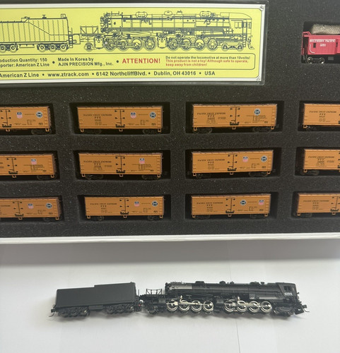 Spur Z AZL 1741 Güterzug-Set mit AC-12 Cab Forward 4294 S.P. OVP Neuwertig  | Condition: Neu: Sonstige (siehe Artikelbeschreibung)
