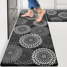 Kitchen Mat Cushioned Rugs Anti-Fatigue Mats for Kitchen Floor,Waterproof Non-Sl