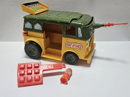 Vintage TMNT Teenage Mutant Ninja Turtles Turtle Van Party Wagon Parts Or Repair