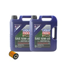 10L Liqui Moly RaceTech GT1 10W-60 Wix Engine Oil Change Kit for E60 M6 5.0 V10