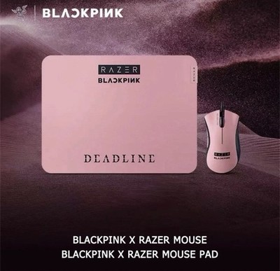 Razer x Black Pink DeathAdder Essential Wired Gaming Mouse or Bundle