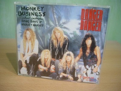 Danger Danger   CD Single Monkey Business  4 track bang bang naughty naughty