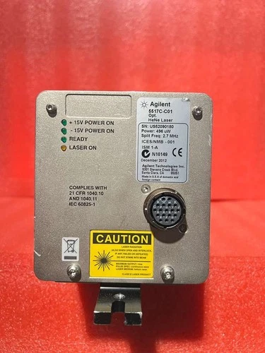 Agilent 5517C-C01 HeNe Laser Head 475uW ASML 4022.435.23412 Untested Surplus
