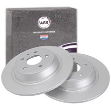 2x A.B.S. BREMSSCHEIBEN 302mm HINTEN passend für FORD MONDEO