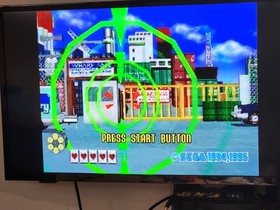 Sega Saturn Virtua Cop and Stunner Light Gun