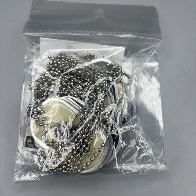 RARE ASSASSINS Creed Syndicate Set of 8 Dog Tags Ubisoft Merch NEW In Bag