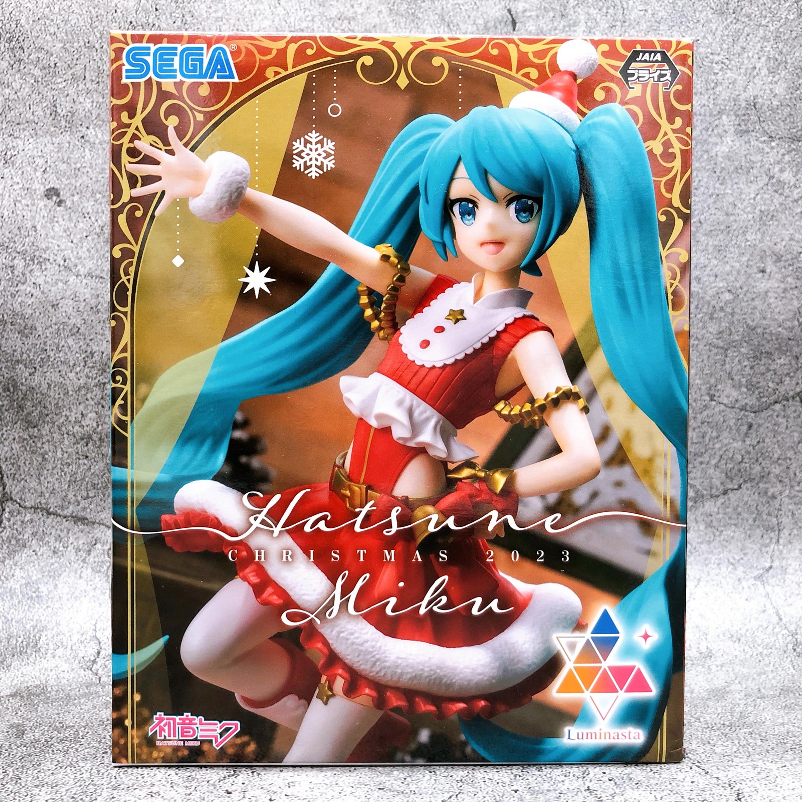 Hatsune Miku Christmas 2023 Figure Luminasta SEGA Japan Sealed NEW