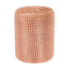 1-pak siatki miedzianej 5 cali x 49,2 stopy, wełna miedziana odporna na rdzę rolka siatki