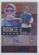 2021 Panini Illusions Rookie Signs Orange Elijah Molden #RS-EM Auto nd3