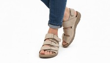 ECCO Leather Walking Sandals Womens 6 Comfort...