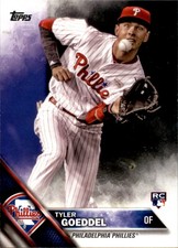 2016 Topps Update #US247 Tyler Goeddel