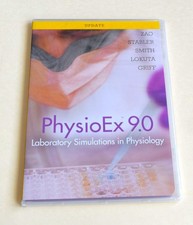 PHYSIOEX 9.0 LABORATORY SIMULATIONS IN PHYSIOLOGY CD-ROM PC NEW Sealed