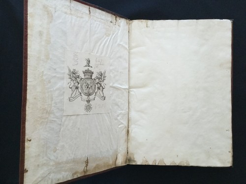 VENTIMIGLIA ARCHIVES  17th Century Manuscript Presented to the King of Sardinia - Picture 2 of 12