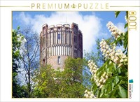 Calvendo Puzzle Old Water Tower | 1000 Pieces, Finished Size 25.2 × 18.9 In (64