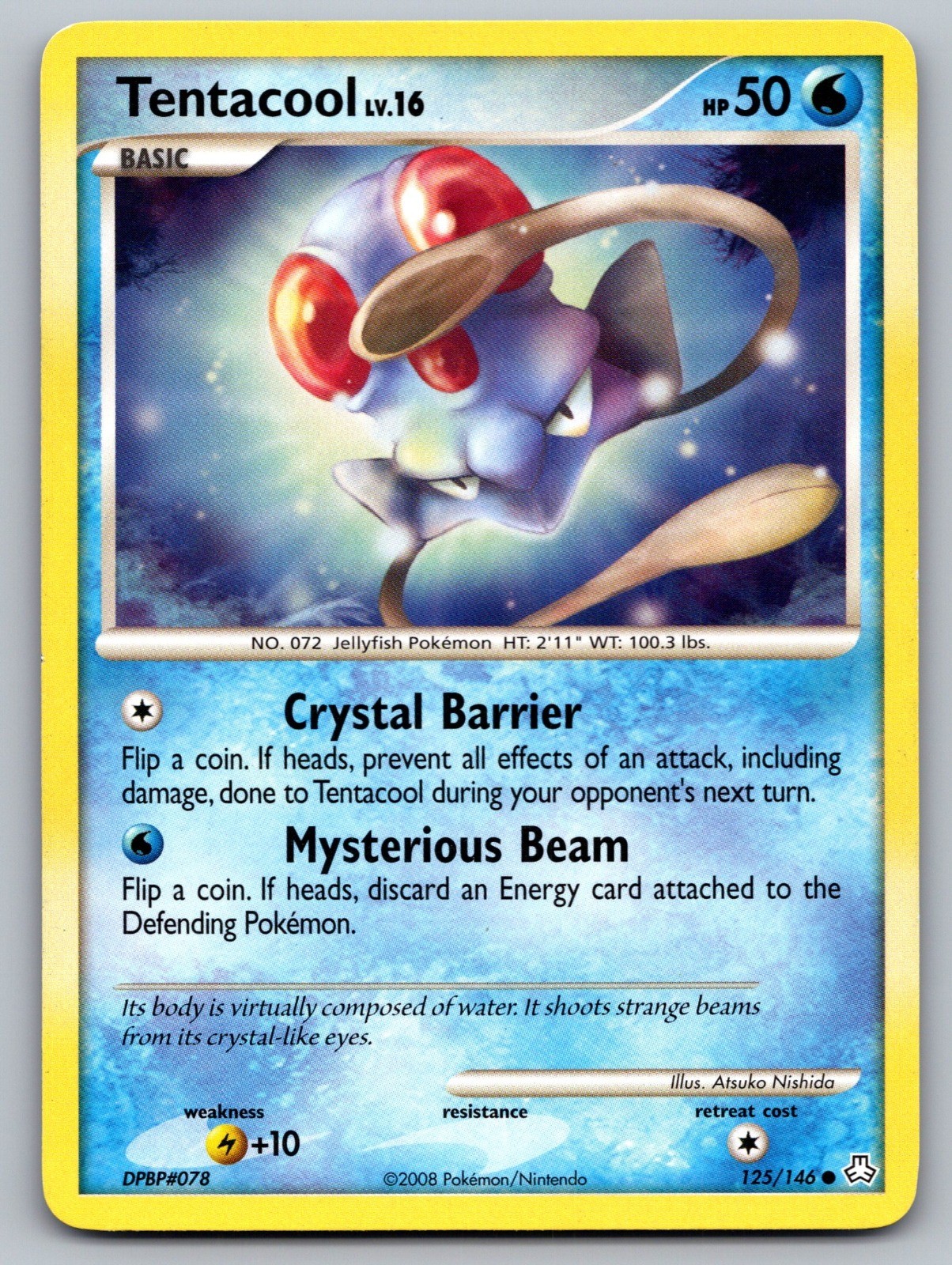 Tentacool Common Legends Awakened 125/146 LP