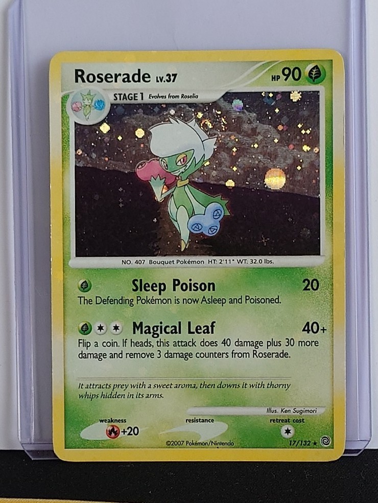 Roserade 17/132 Secret Wonders Holo MP