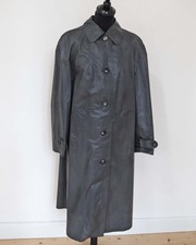 Klepper Gummi Rillo Regenmantel Größe 38 Damen Vintage T656
