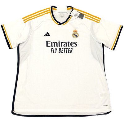 2023/24 Real Madrid Home Jersey #5 Bellingham 3XL Adidas Soccer