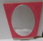 BARBIE...VINTAGE 1962 DREAM HOUSE, CARDBOARD VANITY MIRROR...EXCELLENT
