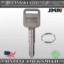 New Replacement Key Blank For Chevrolet / Geo / Suzuki Vehicles - B69 / X180