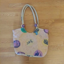 Sun N Sand | Purse Women's| Wooden  Beads | Large Beach Tote
