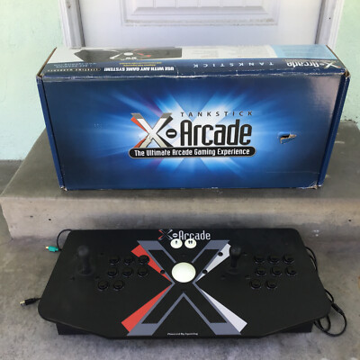 X-Gaming X-Arcade Tankstick 2 Player w/Trackball Includes Original