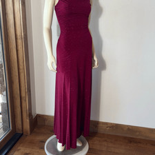Vintage a fortiori 90s Prom Or Cocktail Wiggle Maxi Dress Size Small