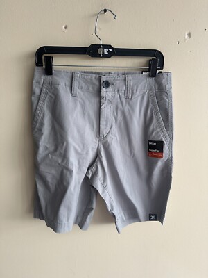 Urban Pipeline SuperFlex Chino Short Men's 29 Light Gray Slash Pockets SZ N130