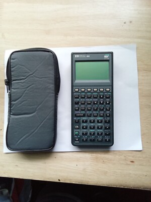 Hewlett Packard HP 48G Graphing Calculator With Case Tested No Manual