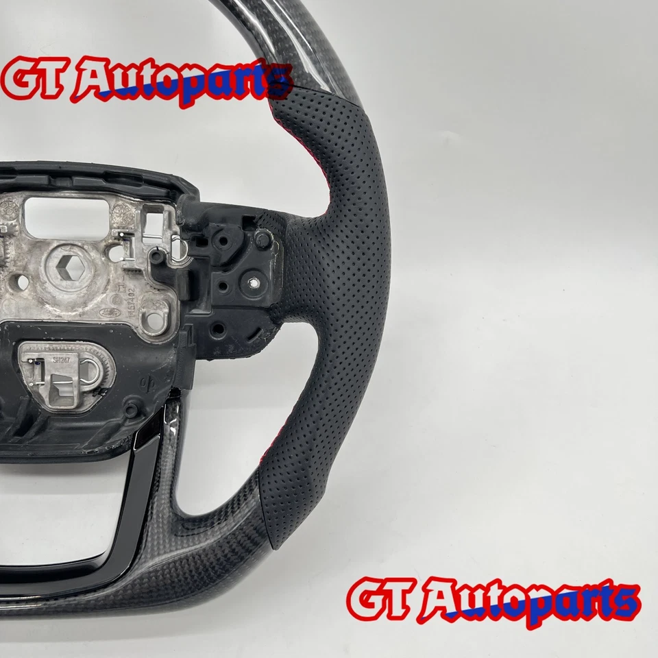 Volante de fibra de carbono real apto para Land Rover Range Rover SVR Foto 2 de 4