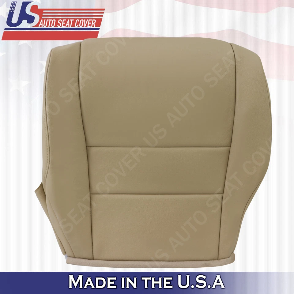 Se adapta a la parte inferior izquierda y derecha Honda CR-V 2007 2008 2009 2010 2011 cubierta de cuero tostado Foto 2 de 4