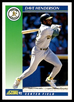 1992 SCORE BASEBALL CARDS #'S 251-500 YOU PICK NMMT + FREE FAST SHIPPING!