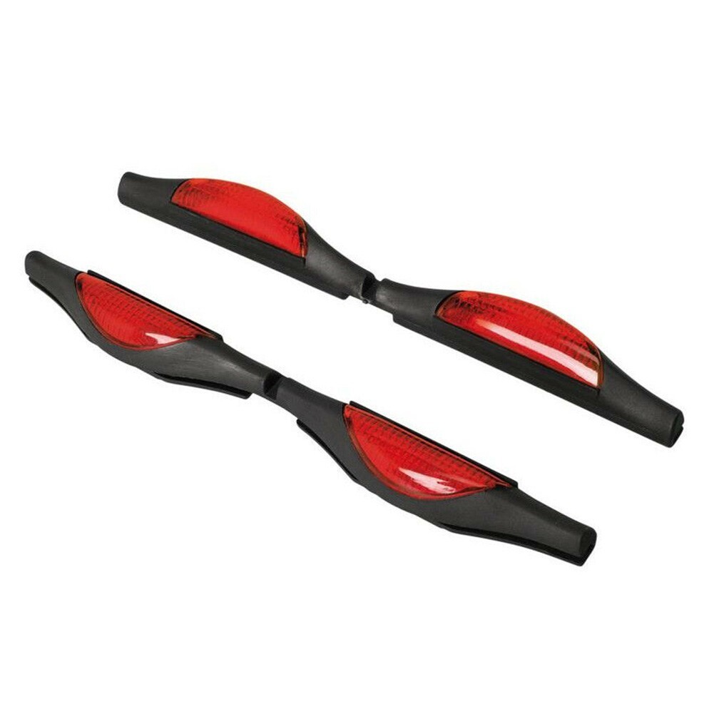 Red Car Door Protectors with Reflectors Perfect for Preventing