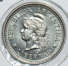 Argentina 1958 50 Centavos 198750 combine shipping