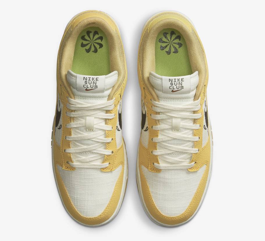 Nike Dunk Low Sun Club White Yellow DV1681-100 US 8 - 12 Men Nike Dunk Low Sun Club White Yellow DV1681-100 US 8 - 12 Men