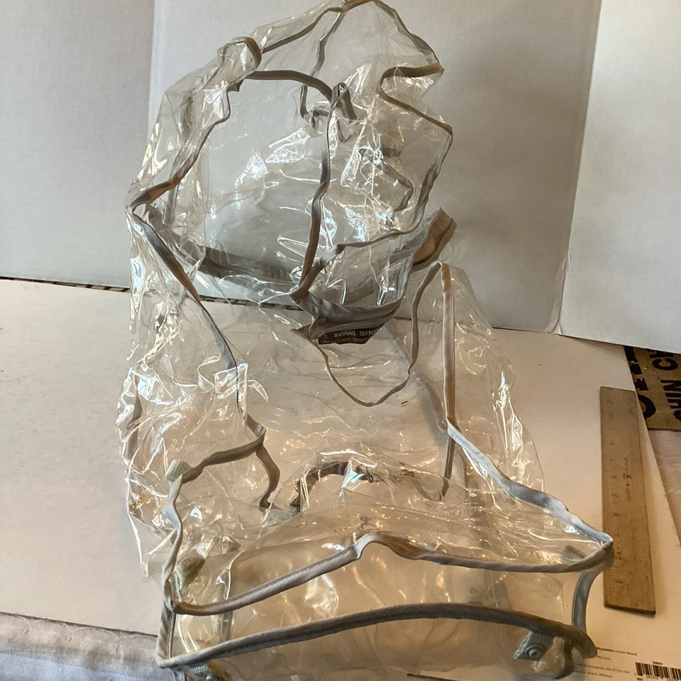 2 Quinny Stroller Covers : Mosquito insect net and Rain cover - image 3 of 4