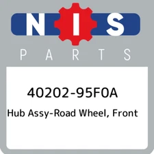 40202-95F0A Nissan Hub assy-road wheel, front 4020295F0A, New Genuine OEM Part