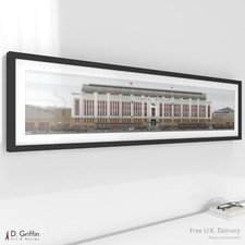 Arsenal FC 1950's Highbury Stadium Panoramic Print Poster Gift Art Painting